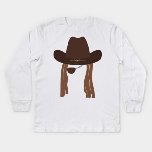 Carl Grimes Kids Long Sleeve T-Shirt